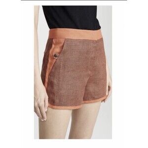 Rag & Bone Dia Shorts in Dark Nutmeg Size 10
